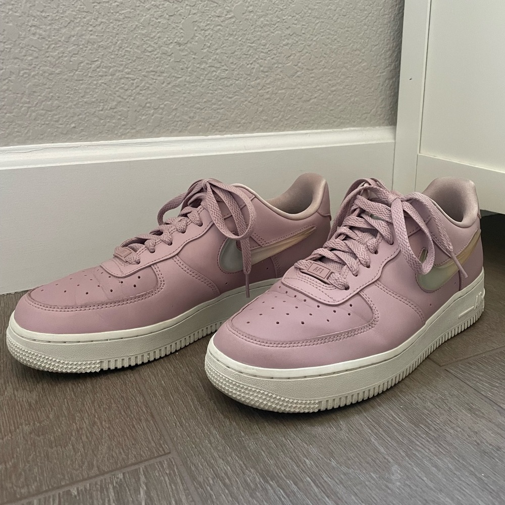 Pink Nike Air Force 1s